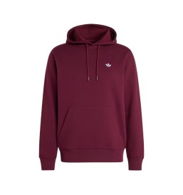 Adidas Felpa Cappuccio Essentials Trefoil M Maroon KW5048