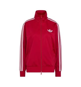 Adidas Giacca Firebird Loose Team Victory Rosso Bianco KS4675