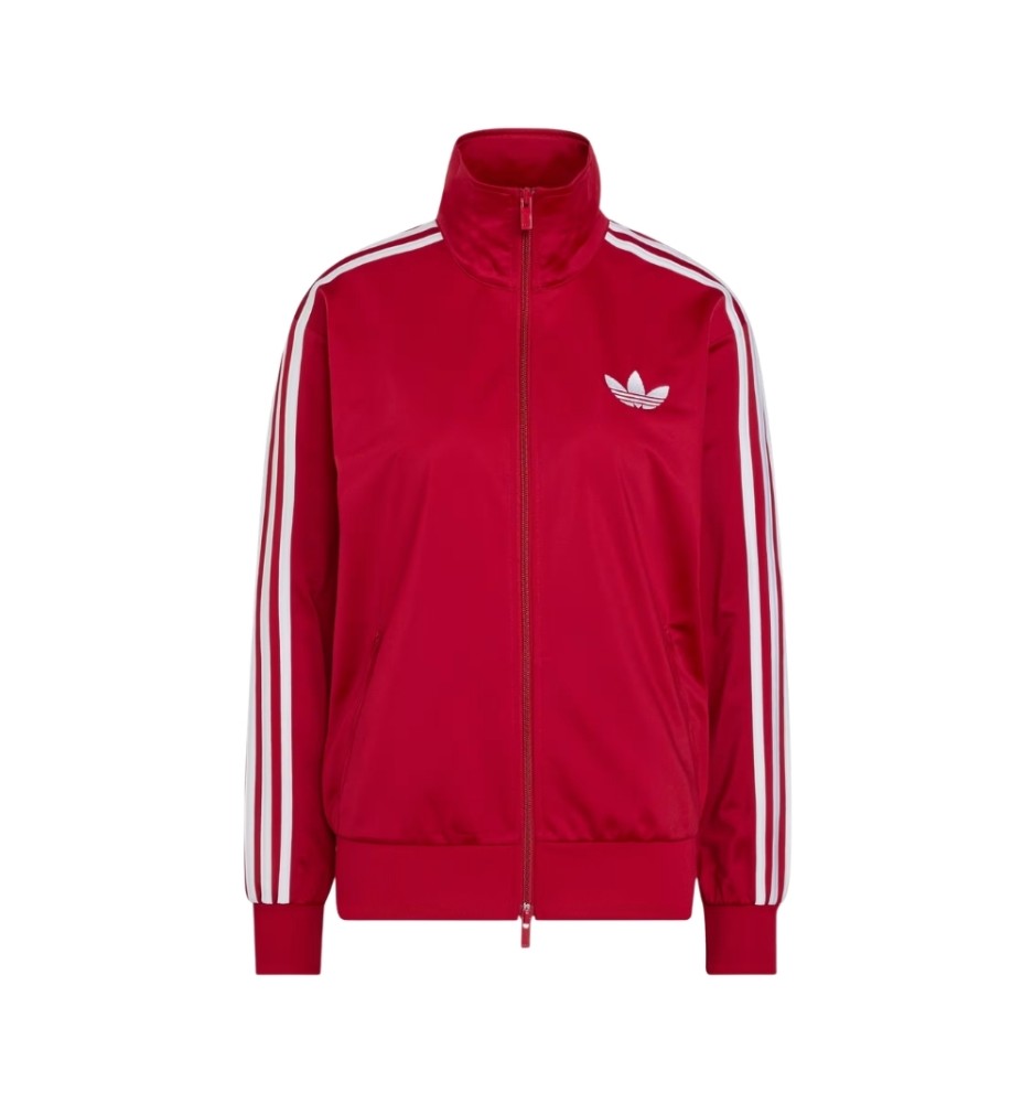 Adidas Giacca Firebird Loose Team Victory Rosso Bianco KS4675