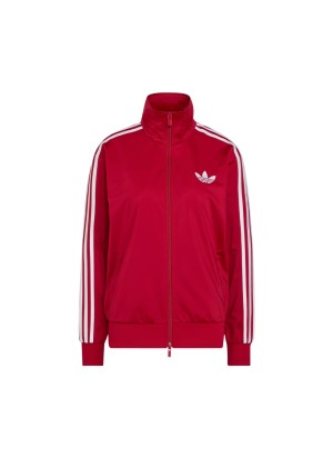 Adidas Giacca Firebird Loose Team Victory Rosso Bianco KS4675