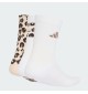Adidas Calzini Leo 3 Paia Crystal Linen Khaki Six Marrone | Adidas | 