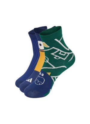 Adidas Calzini Tiro Nster 3 Paia Dark Blue Collegiate Green KR1712