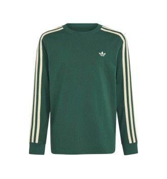 Adidas Maglia 3 Stripes Kids Collegiate Green HZ9505