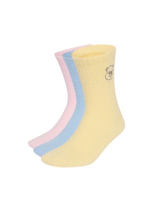 Adidas Calzini Care Bears Crew 3 Paia Kids Clear Pink Sky Almost Yellow KT1937