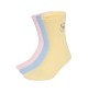 Adidas Calzini Care Bears Crew 3 Paia Kids Clear Pink Sky Almost Yellow KT1937