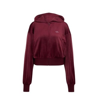 Adidas Felpa Essential Velour W Maroon KQ9252