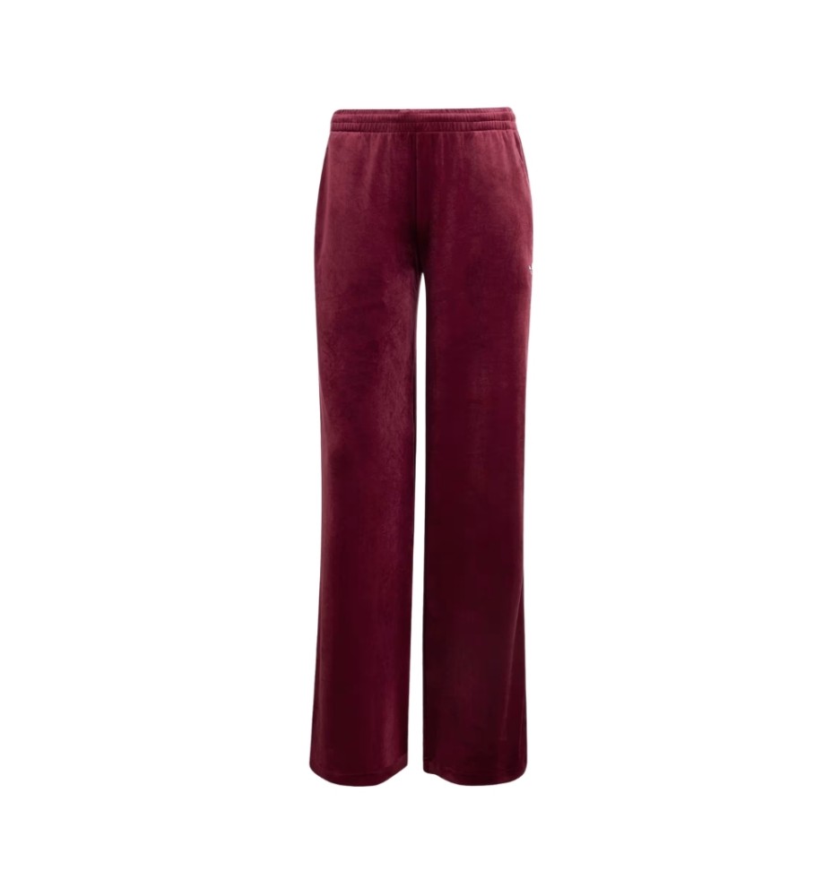 Adidas Pantaloni Essential Velour W Maroon KR9178