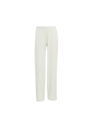 Adidas Pantaloni Essential Velour W Orbit Grey Bianco KQ9250