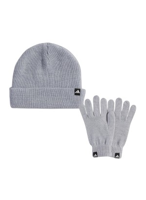 Adidas Cappello E Guanti Grigio KB7340