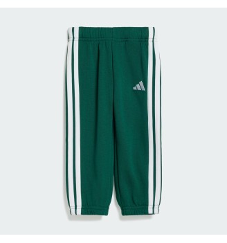 Adidas Tuta 3 Stripes French Terry 240 I Collegiate Green Bianco | Adidas | 