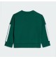 Adidas Tuta 3 Stripes French Terry 240 I Collegiate Green Bianco | Adidas |