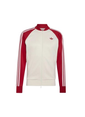 Adidas Giacca Sst M Cloud Bianco Team Victory Rosso KT5039