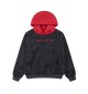 Jordan Felpa Brk Lsr Dk Kids Smoke Grey Nero Rosso 95G185-G9Q