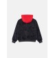 Jordan Felpa Brk Lsr Dk Kids Smoke Grey Nero Rosso | Jordan | 