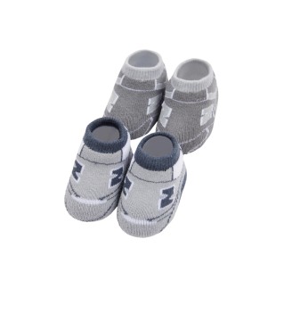 New Balance Scarpe Calzini Classic 2 Paia Grey Matter NBLAKB0104 GYM