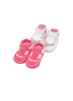 New Balance Scarpe Calzini Classic 2 Paia Lilac Sachet Rosa NBLAKB0104 LLS