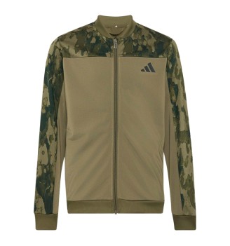 Adidas Giacca Camo Kids Olive Strata Jungle Ink