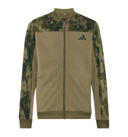 Adidas Giacca Camo Kids Olive Strata Jungle Ink