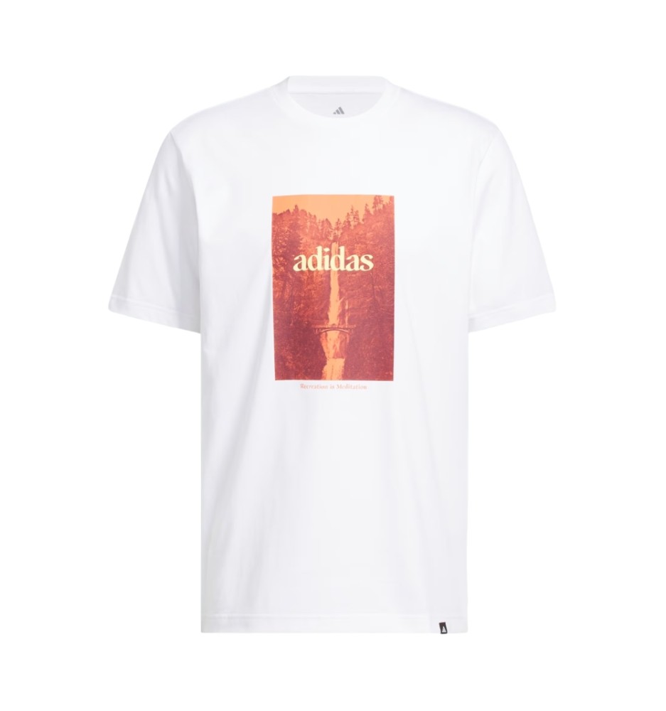 Adidas T-shirt Cascata M Bianco | Adidas | 