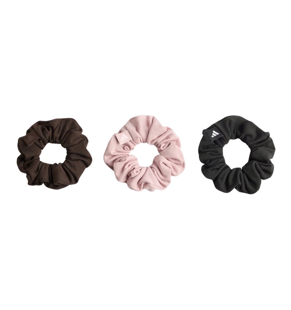 Adidas Elastico Schrunchies 3 Paia Aurora Coffee Dual Lilac Nero | Adidas | 