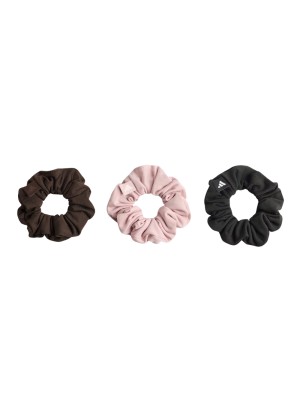 Adidas Elastico Schrunchies 3 Paia Aurora Coffee Dual Lilac Nero | Adidas | 