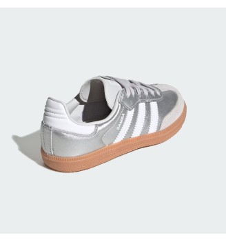 Adidas Scarpe Samba Og C Kids Silver Metallic Bianco | Adidas | 