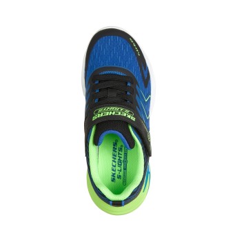 Skechers Scarpe Flex Glow Ultra Prism Pacer Lights Kids Blu Verde | Skechers | 