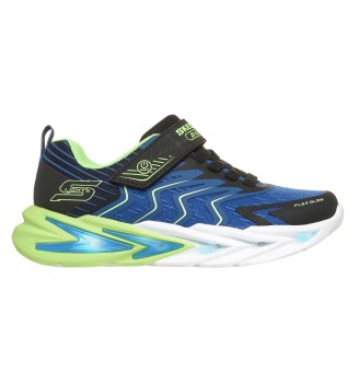 Skechers Scarpe Flex Glow Ultra Prism Pacer Lights Kids Blu Verde | Skechers | 