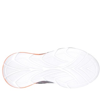 Skechers Scarpe Flex Glow Ultra Prism Pacer Lights Kids Grigio Arancione | Skechers | 