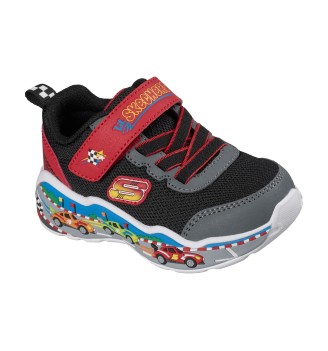 Skechers Scarpe Play Scene Road Car Kids Nero Rosso | Skechers | 