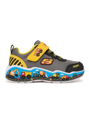 Skechers Scarpe Play Scene Work Kids Giallo Grigio | Skechers | 